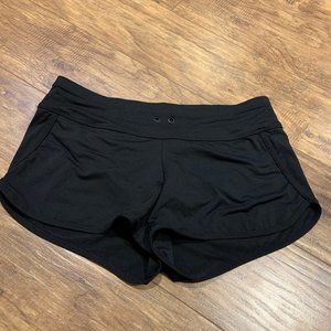 Athleta black workout shorts